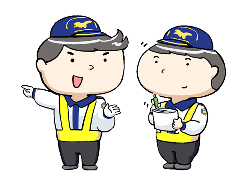 現場で打ち合わせ
