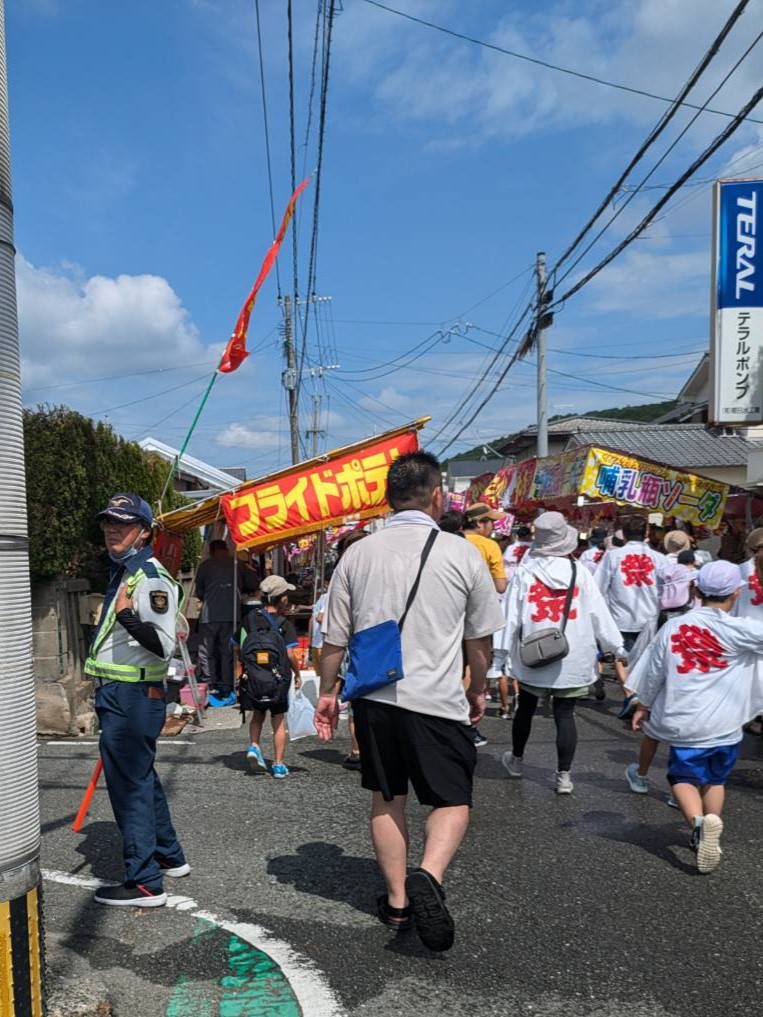 「篠栗祇園夏祭り」にて雑踏警備・交通誘導を実施しました！