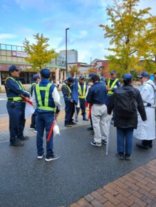 「福岡マラソン」警備